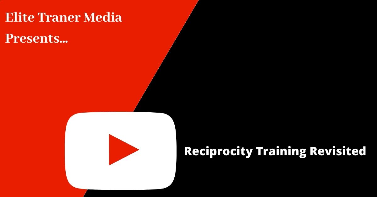 Reciprocity Training Revisited