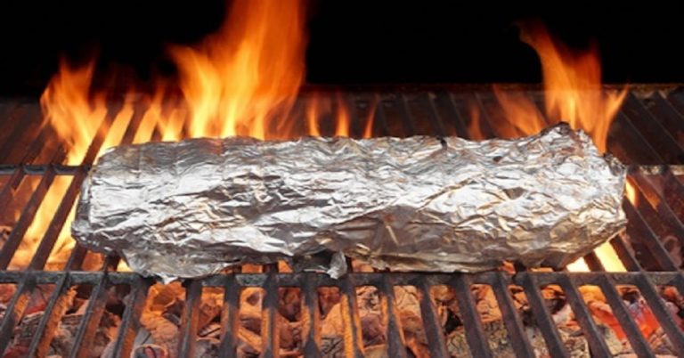 Aluminum Foil is Not Suitable for Cooking