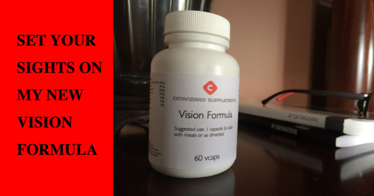 Set Your Sights on my New Vision Formula