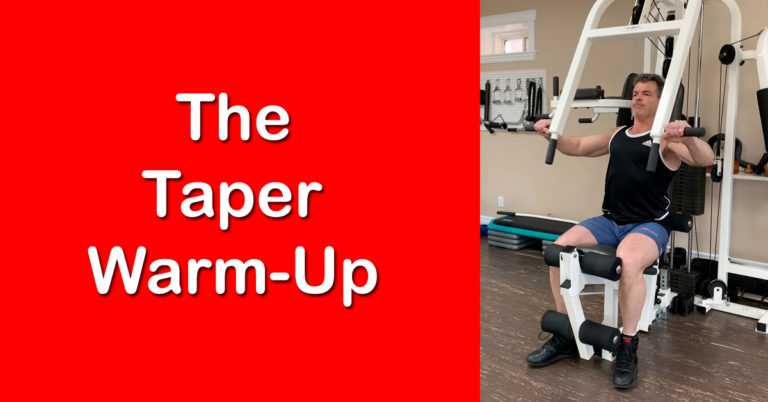 The Taper Warm-Up