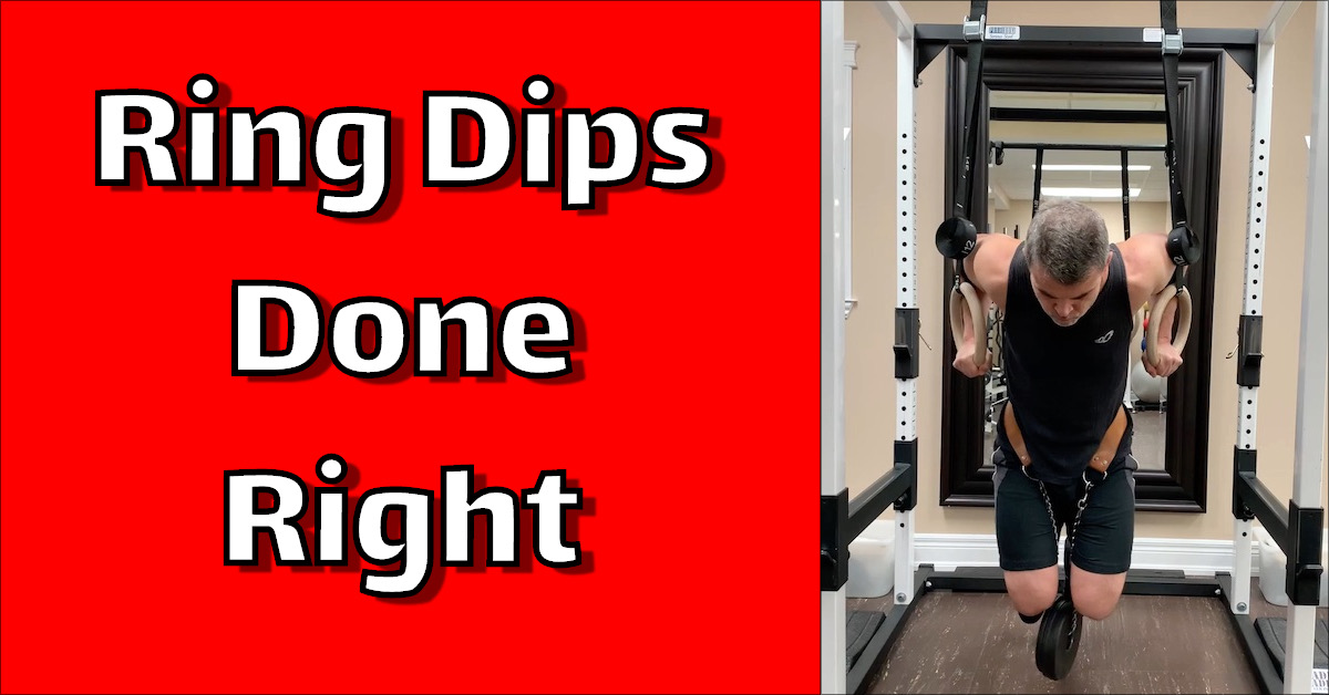 Ring Dips Done Right