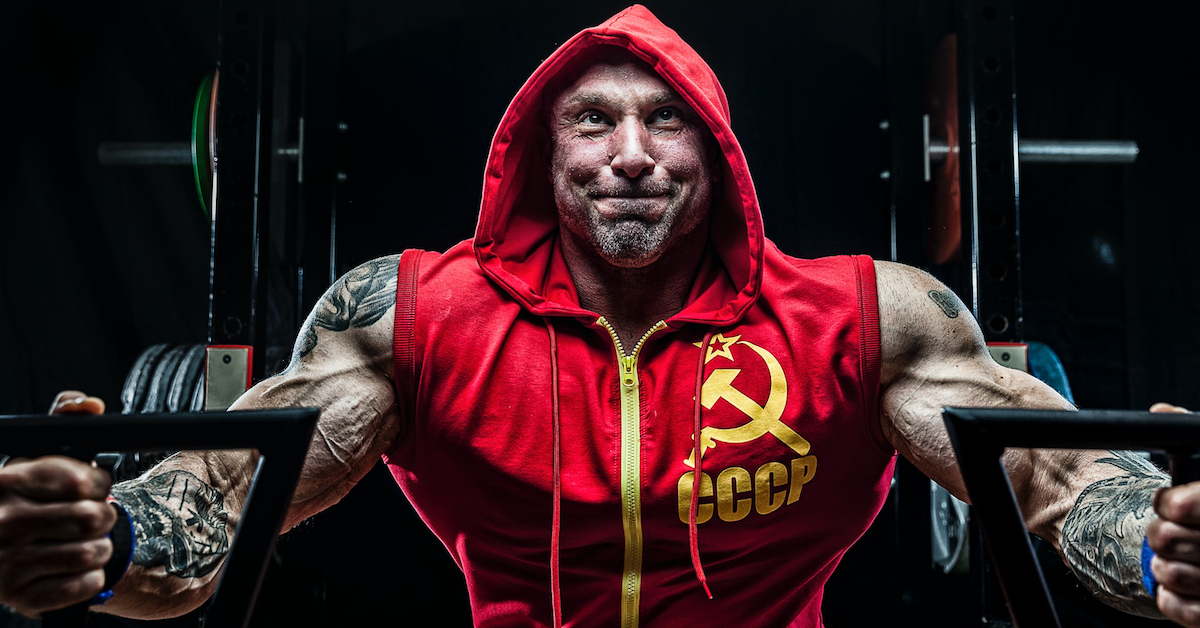 Russian bodybuilder