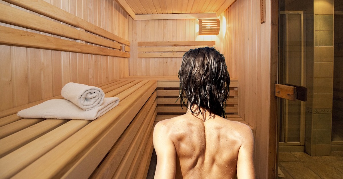 post-workout sauna